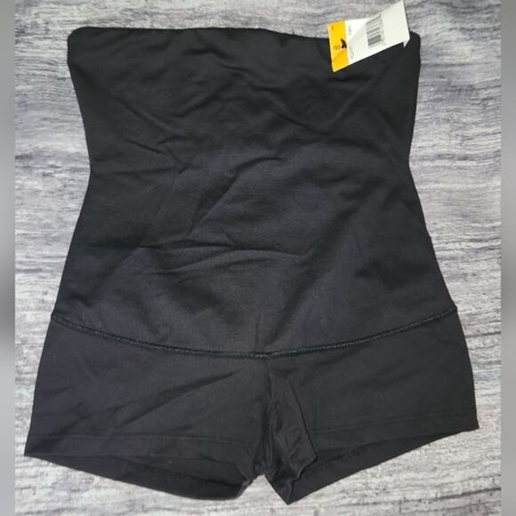 Maidenform Shapewear Body Shaper Bodysuit Black Strapless‎ S Small New - Picture 1 of 7